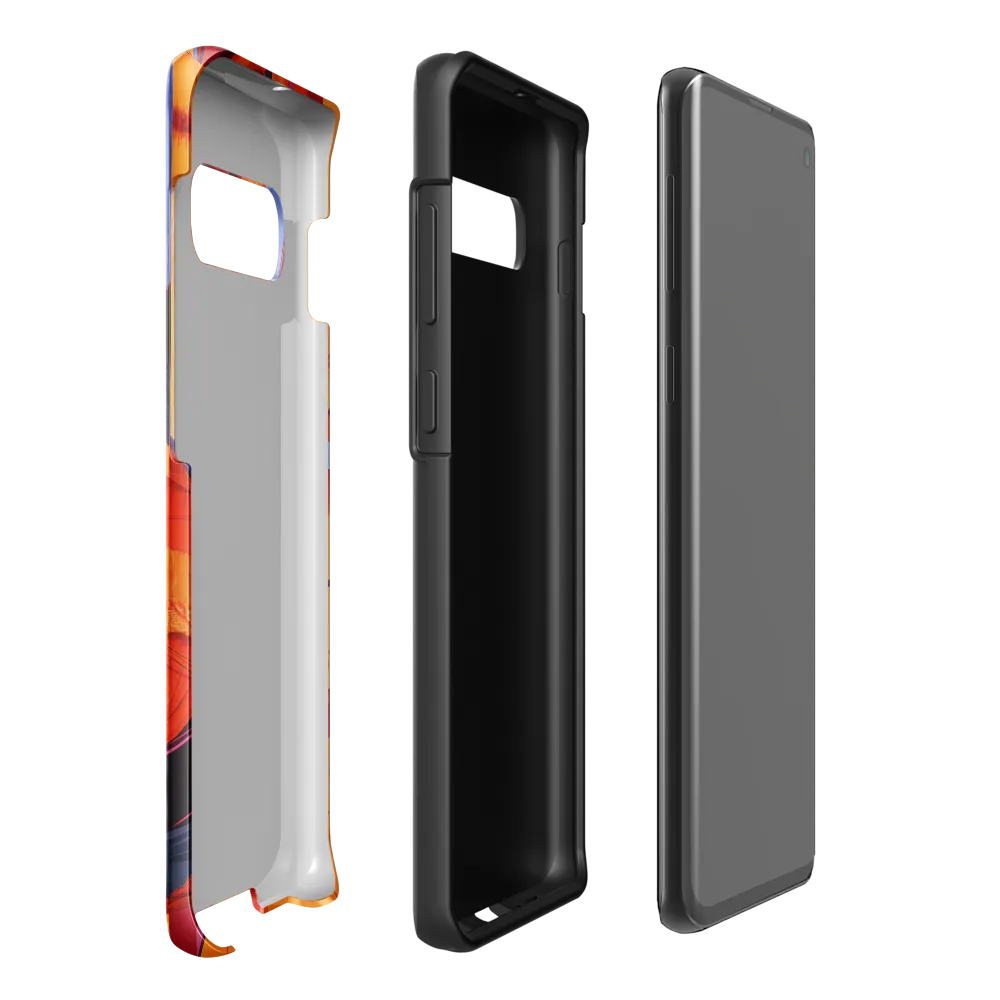 Dynamic Abstract Symphony | Phone Case |  S10 Plus | Tough Case | Glossy