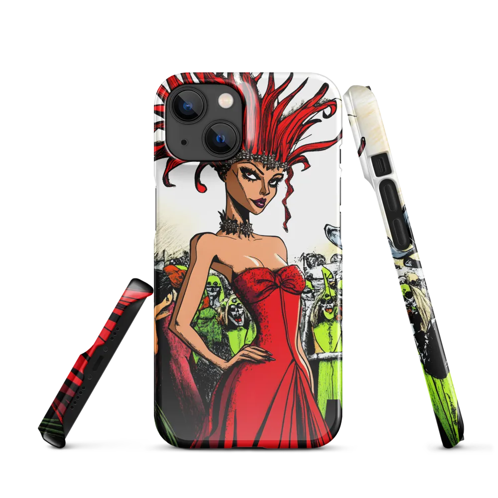 Fiery Elegance: A Fashion Statement