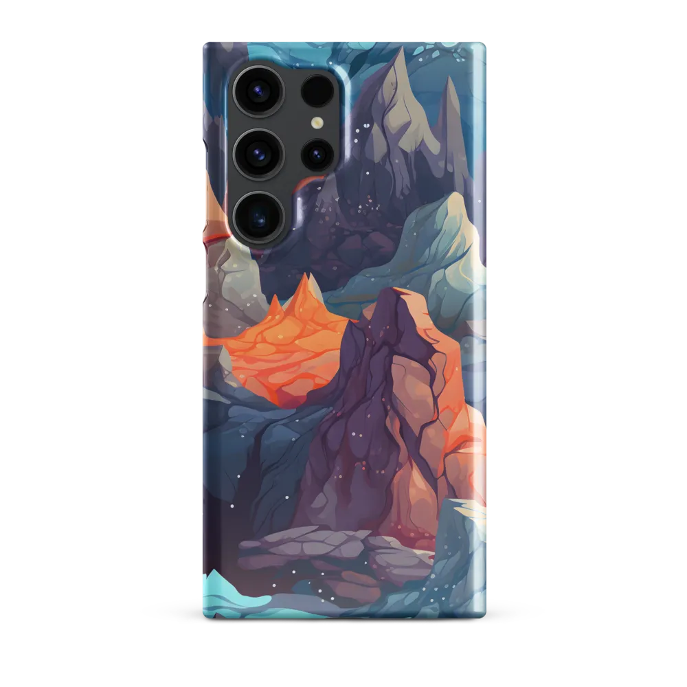 Mystical Peaks of Imagination | Phone Case |  S23 Ultra | Snap Case | Glossy