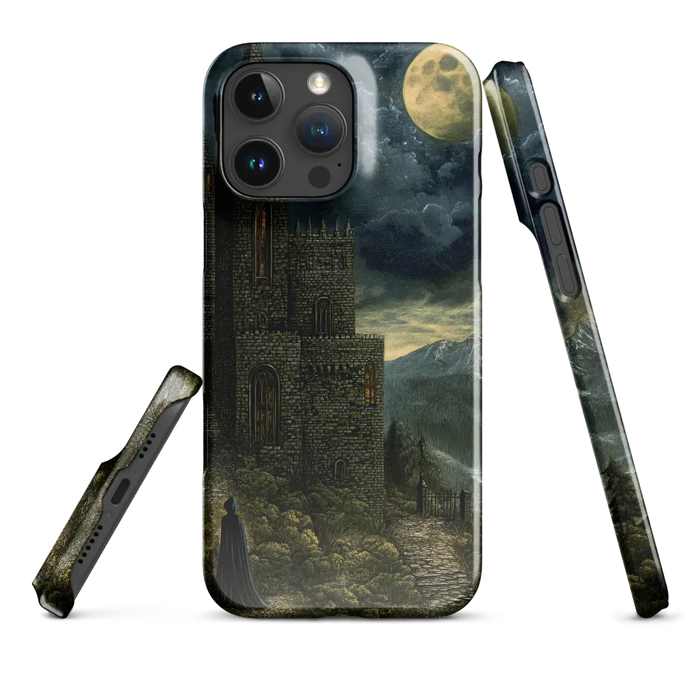 Whispers of the Moonlit Castle | Phone Case |  16 Pro Max | Snap Case | Glossy
