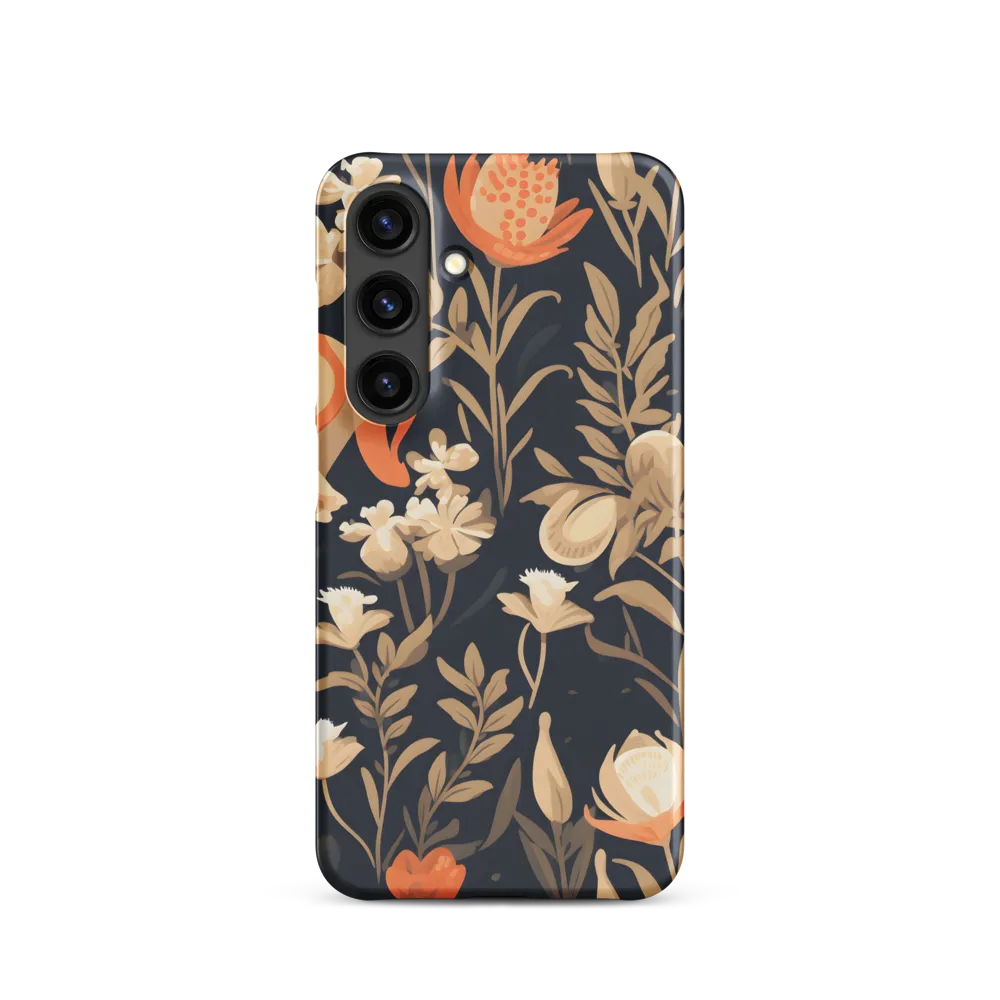 Floral Harmony: A Dance in the Dark