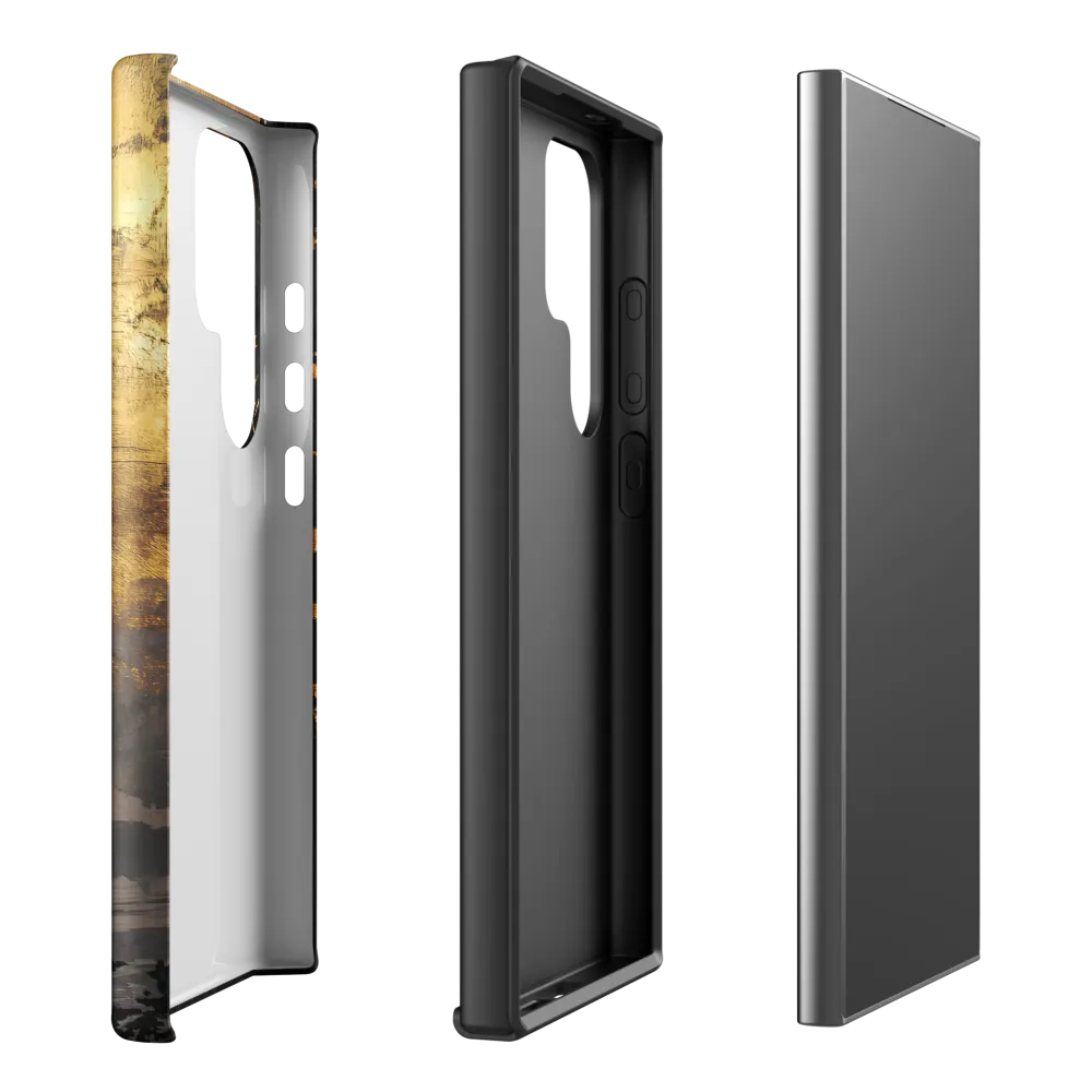 Golden Serenity | Phone Case |  S24 Ultra | Tough Case | Matte