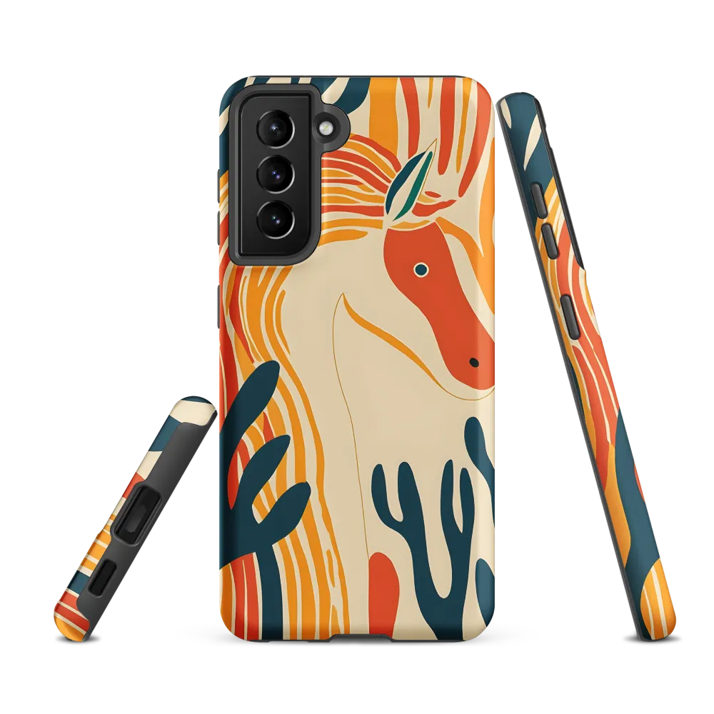 Whimsical Unicorn in a Lush Landscape