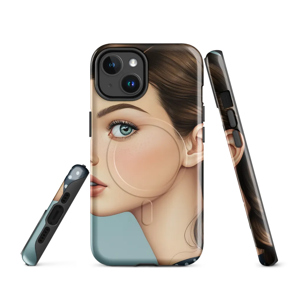 Captivating Gaze: A Modern Portrait