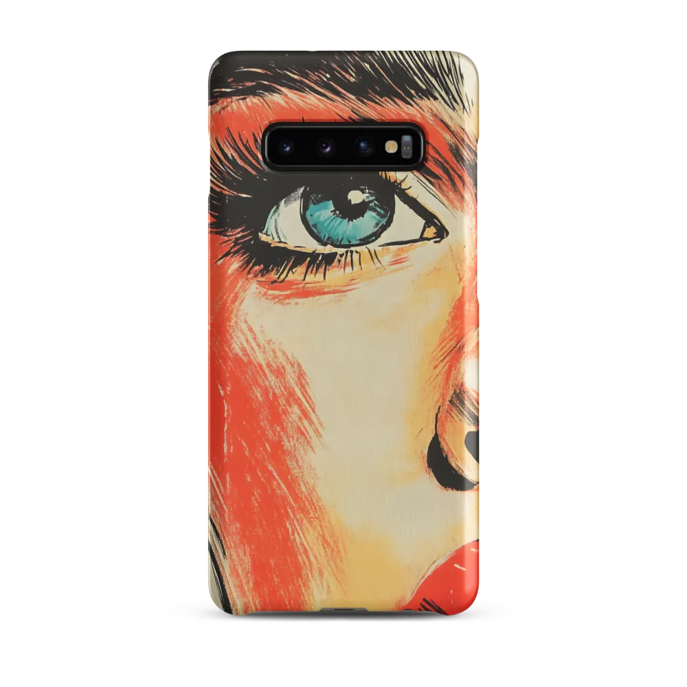 Intense Gaze: A Pop Art Portrait