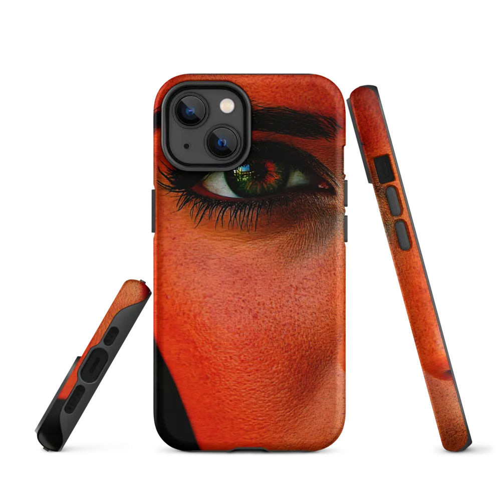 Gaze of Intensity | Phone Case |  14 | Tough Case | Matte