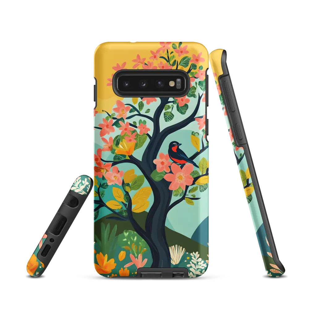Spring Blossoms: A Serene Encounter