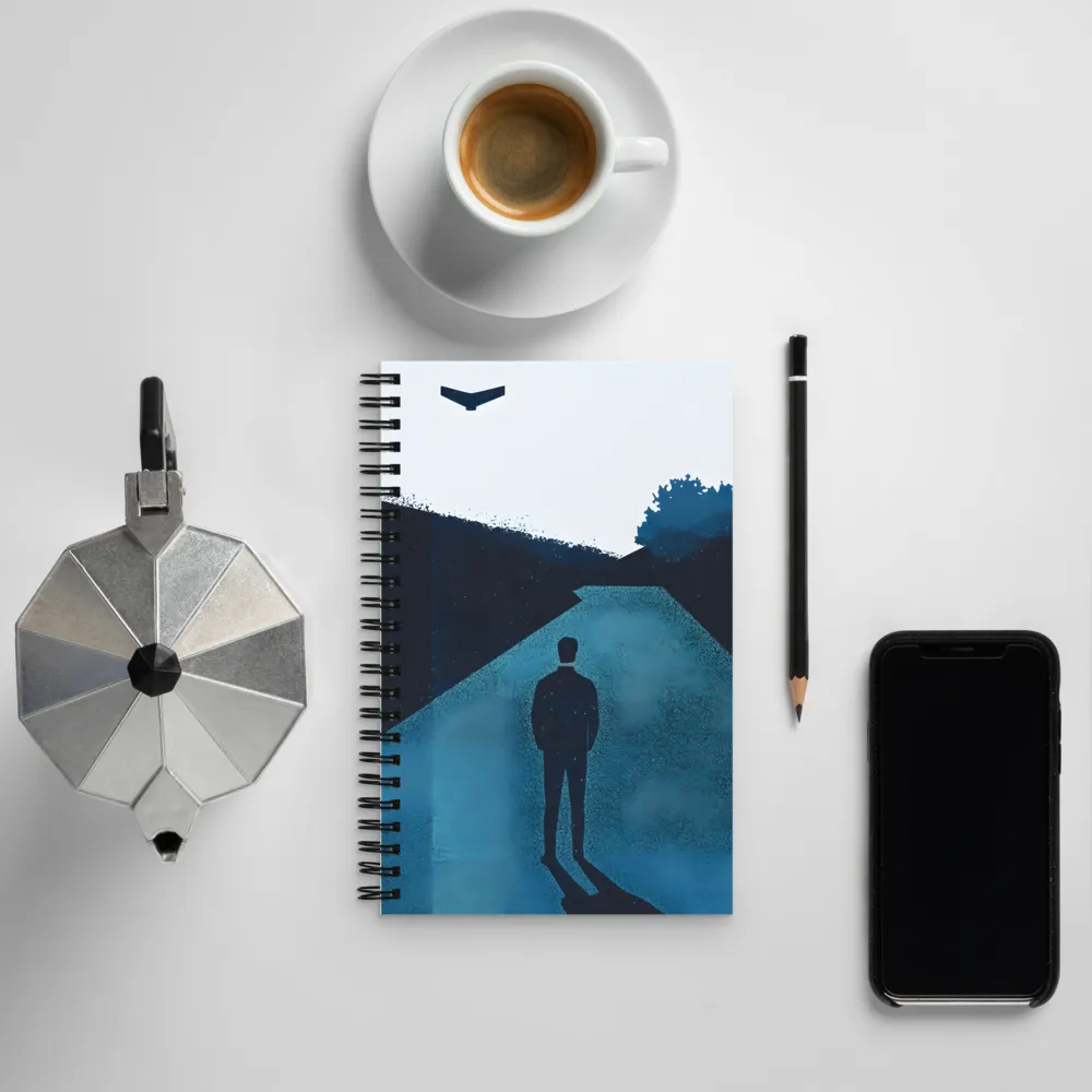 Journey of Reflection | Spiral Notebook