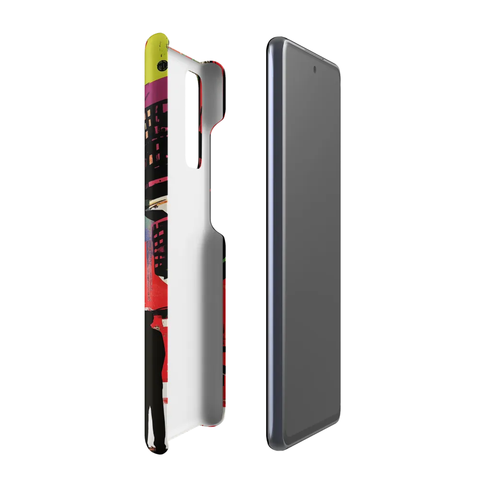 Urban Echoes: A Futuristic Reverie | Phone Case |  S20 FE | Snap Case | Matte