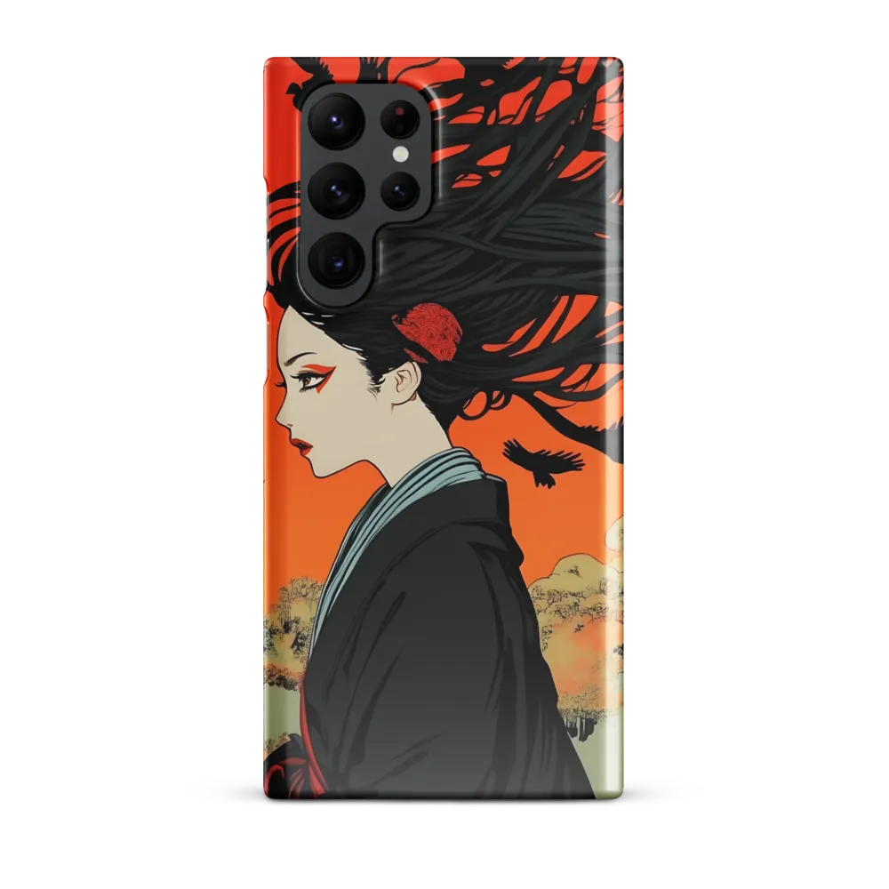 Whispers of Shadows | Phone Case |  S22 Ultra | Snap Case | Glossy