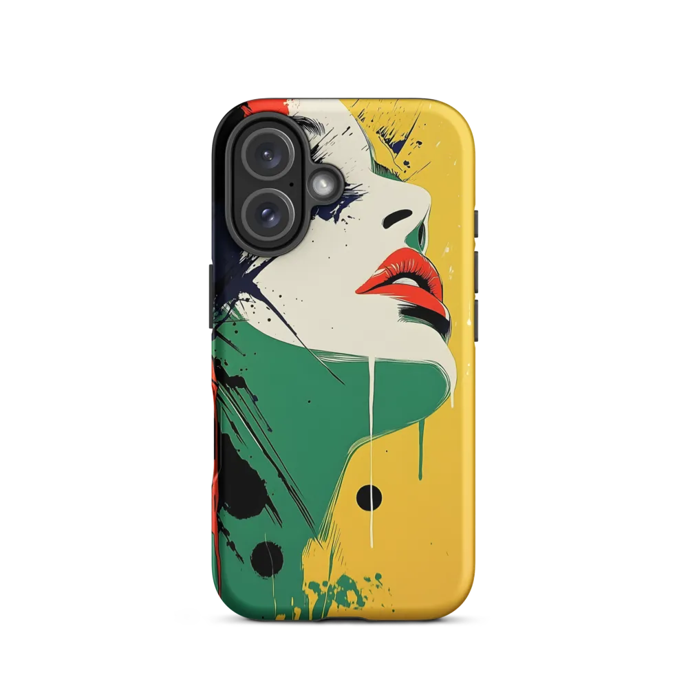 Bold Reflections: A Pop Art Portrait | Phone Case