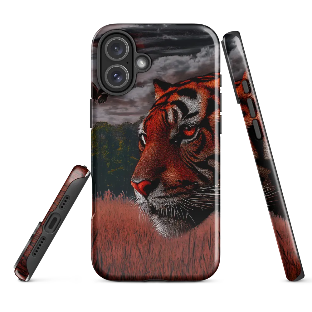 The Silent Guardian | Phone Case |  16 Plus | Tough Case | Glossy