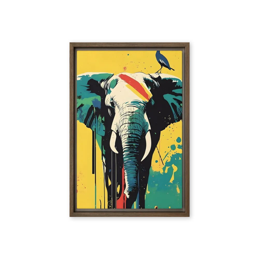 Elegance of the Wild: A Colorful Harmony