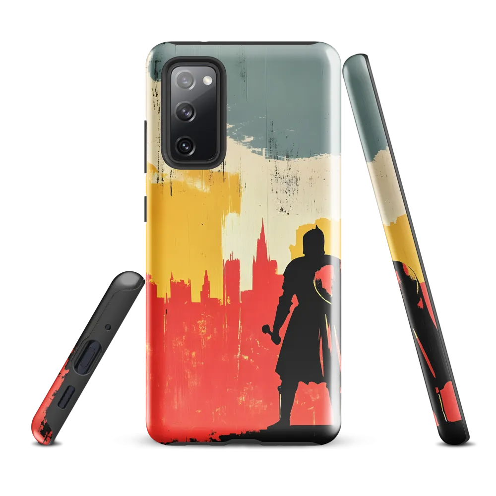 Hero in the Urban Dawn | Phone Case |  S20 FE | Tough Case | Glossy
