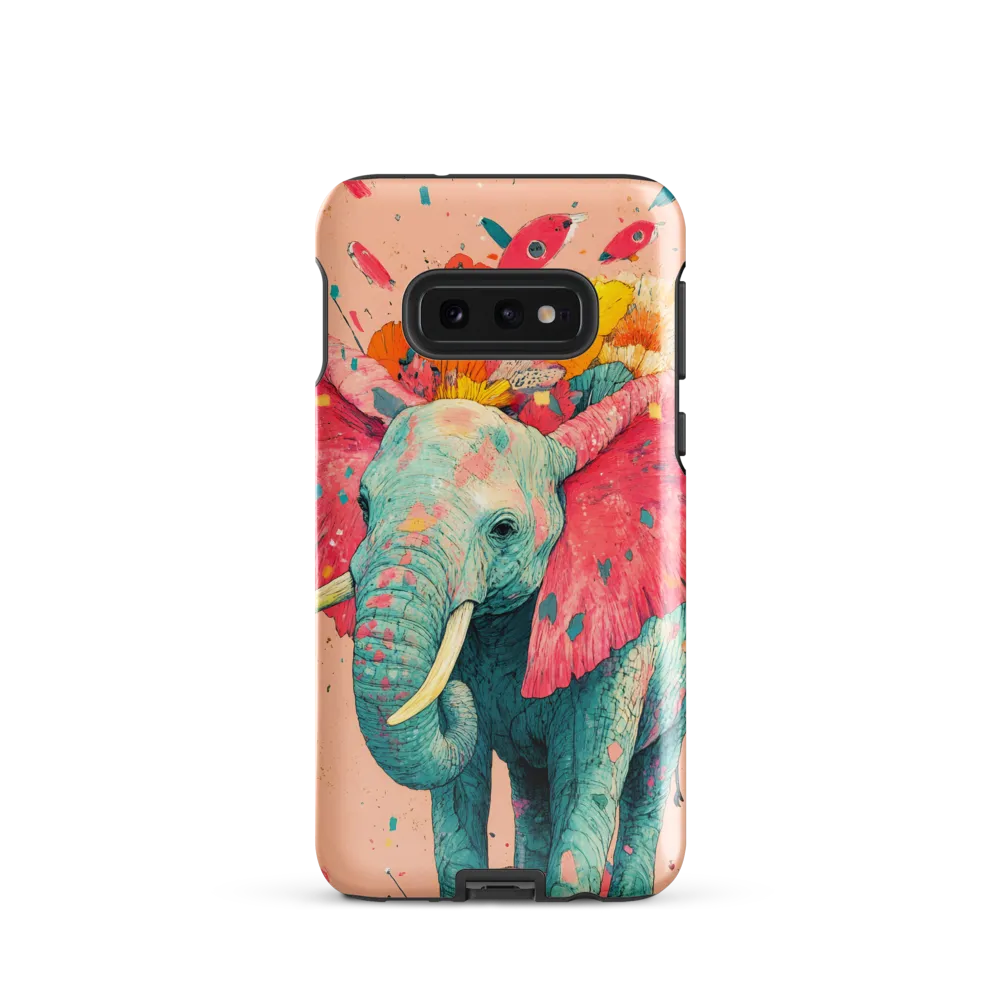 Whimsical Elegance: The Floral Elephant