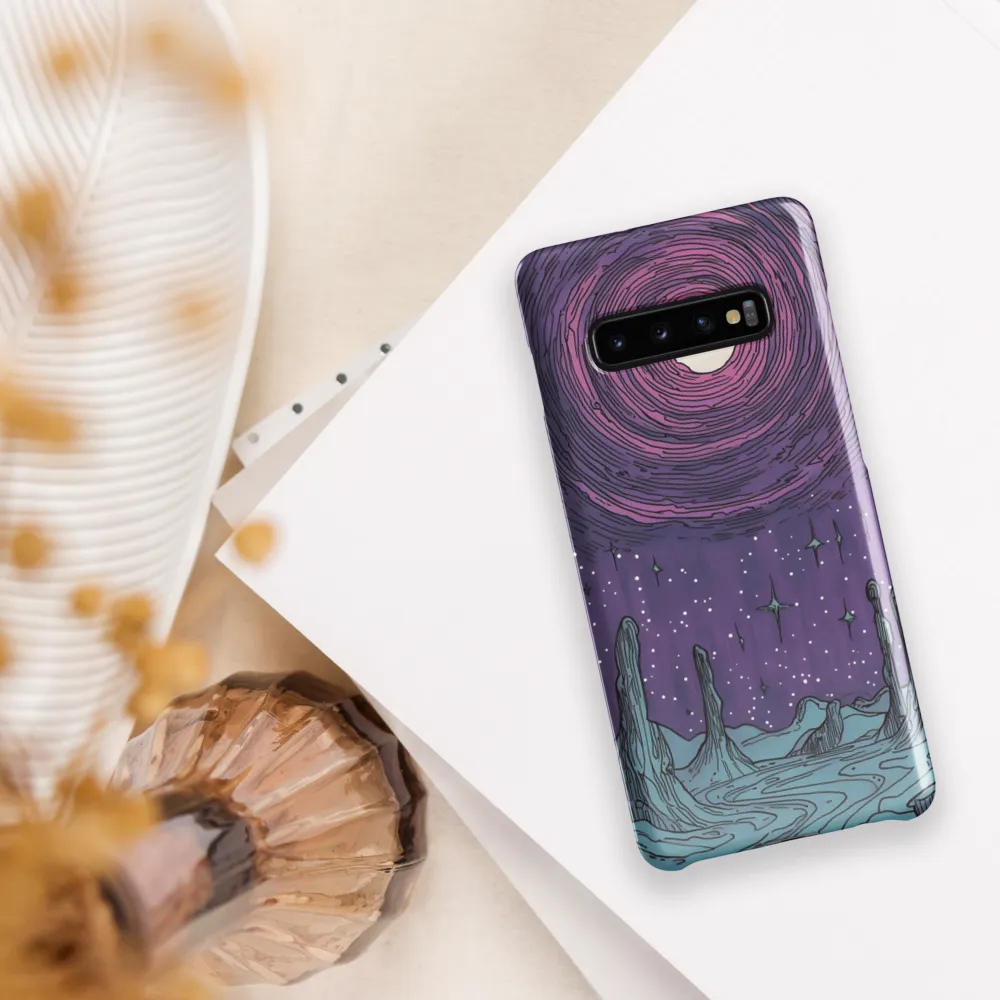 Celestial Whirl | Phone Case |  S10 Plus | Snap Case | Glossy