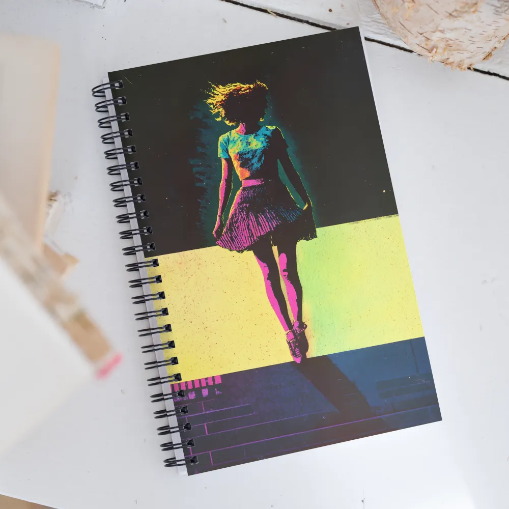 Dynamic Stride | Spiral Notebook