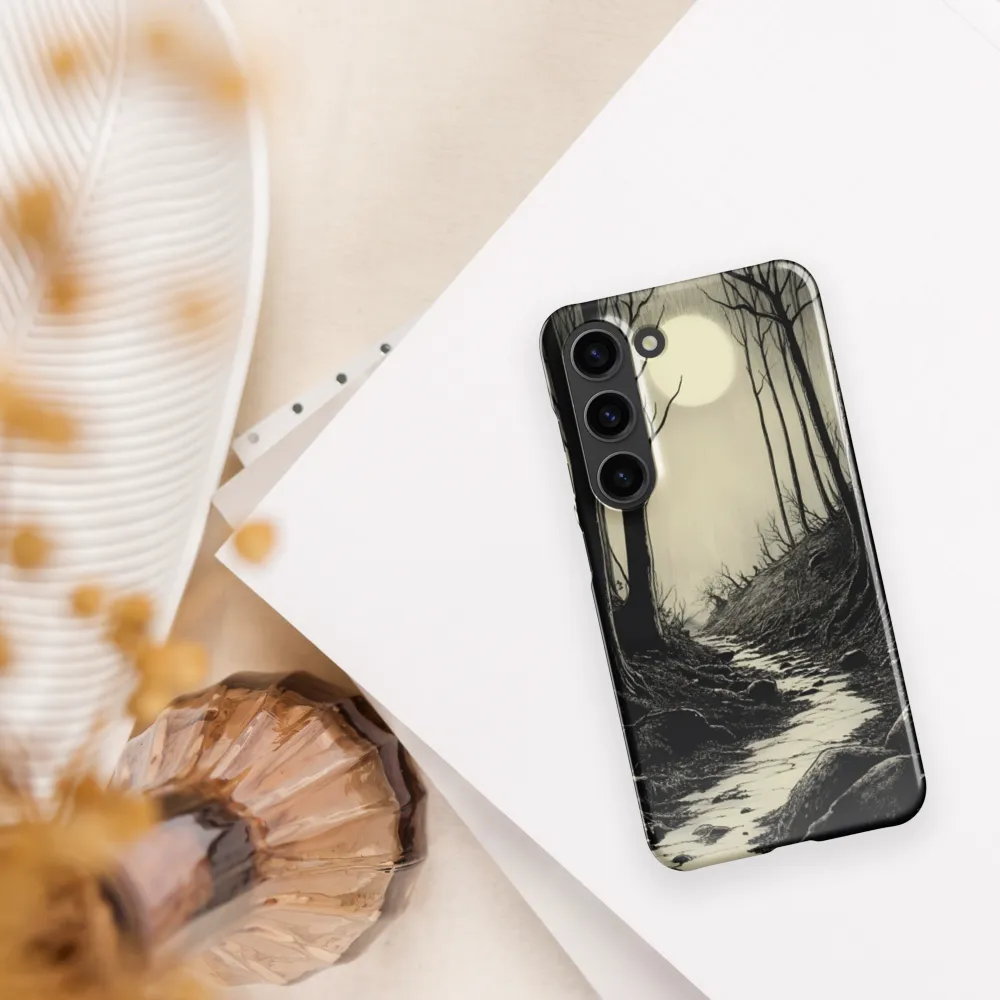 Whispers of the Moonlit Forest | Phone Case |  S23 | Snap Case | Glossy