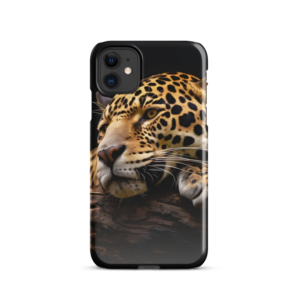 Tranquil Majesty: The Resting Leopard