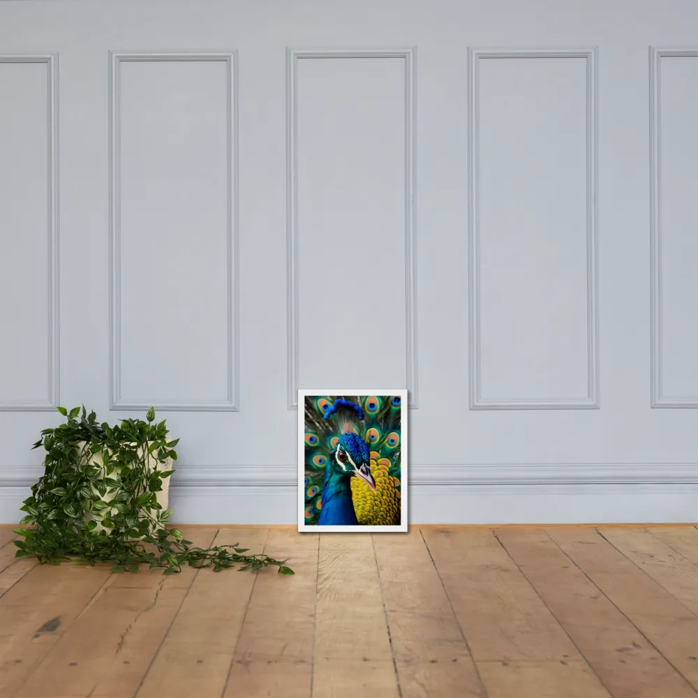 Majestic Display of Nature | Poster with White Frame | 12″×16″