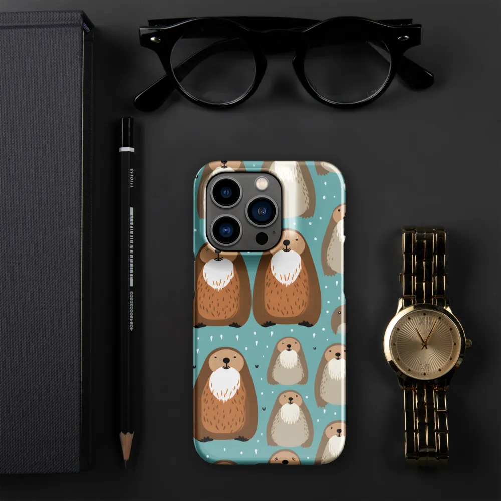 Whimsical Otter Pattern