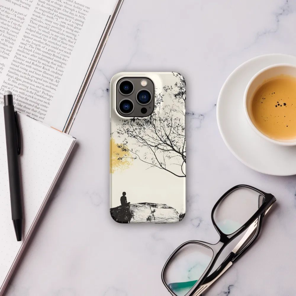 Whispers of Solitude | Phone Case |  14 Pro | Snap Case | Matte