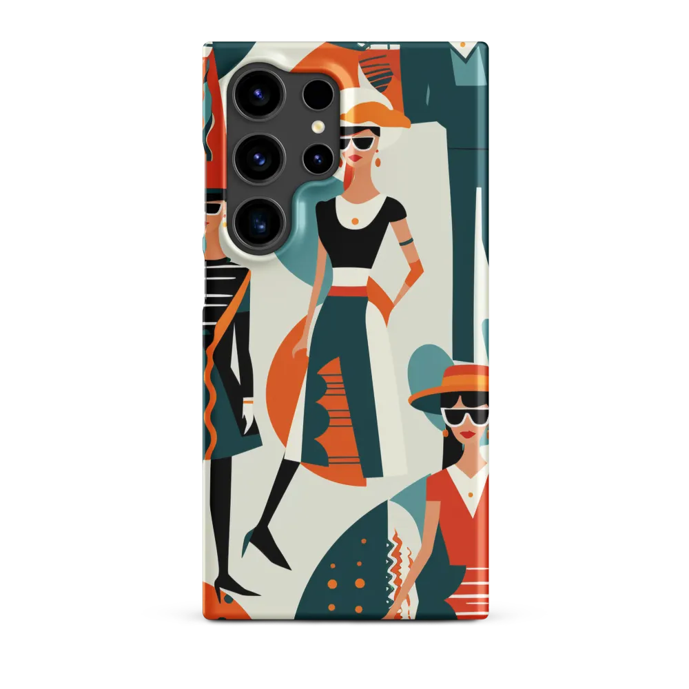 Chic Figures in Pop Art | Phone Case |  S24 Ultra | Snap Case | Matte