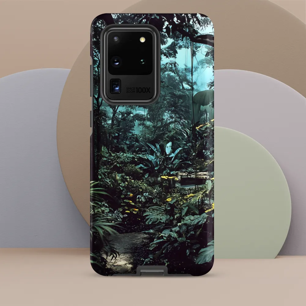 Whispers of the Emerald Jungle | Phone Case |  S20 Ultra | Tough Case | Matte