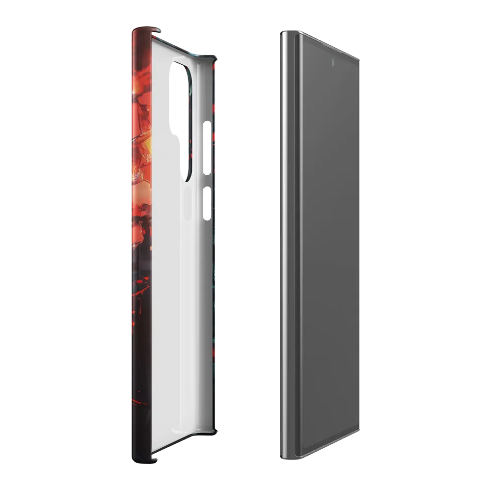 Fragmented Mind: The Silent Struggle | Phone Case |  S22 Ultra | Snap Case | Matte