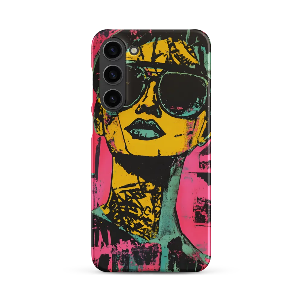 Confident Portrait in Neon Colors
