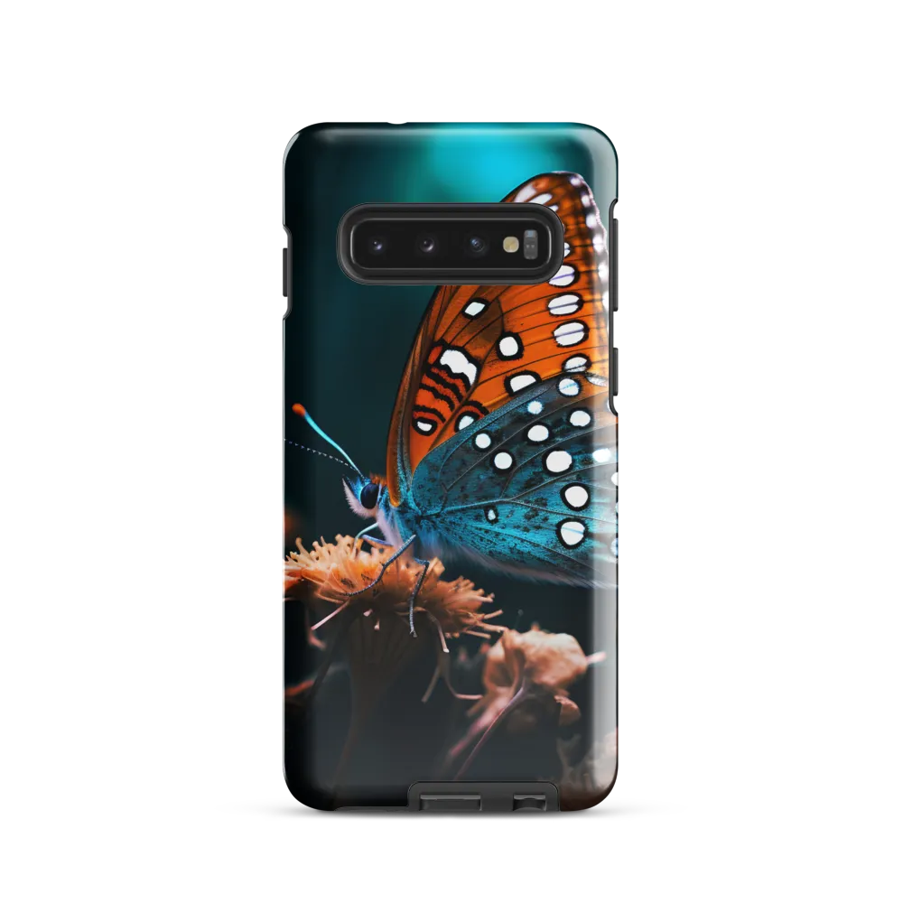 Whispers of Color: The Butterfly's Embrace