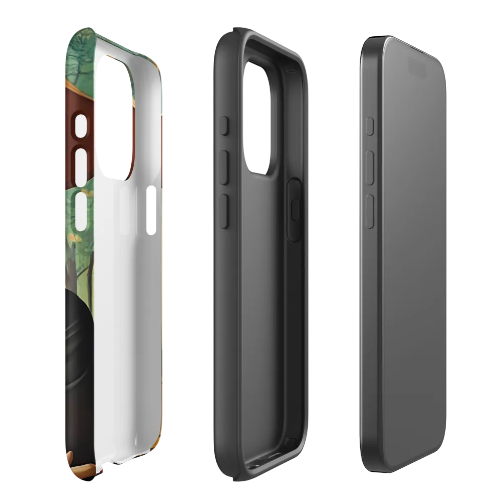 Elegance in Tranquility | Phone Case |  15 Pro | Tough Case | Matte