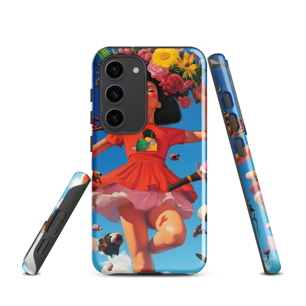 Joyful Whimsy | Phone Case |  S23 | Tough Case | Glossy
