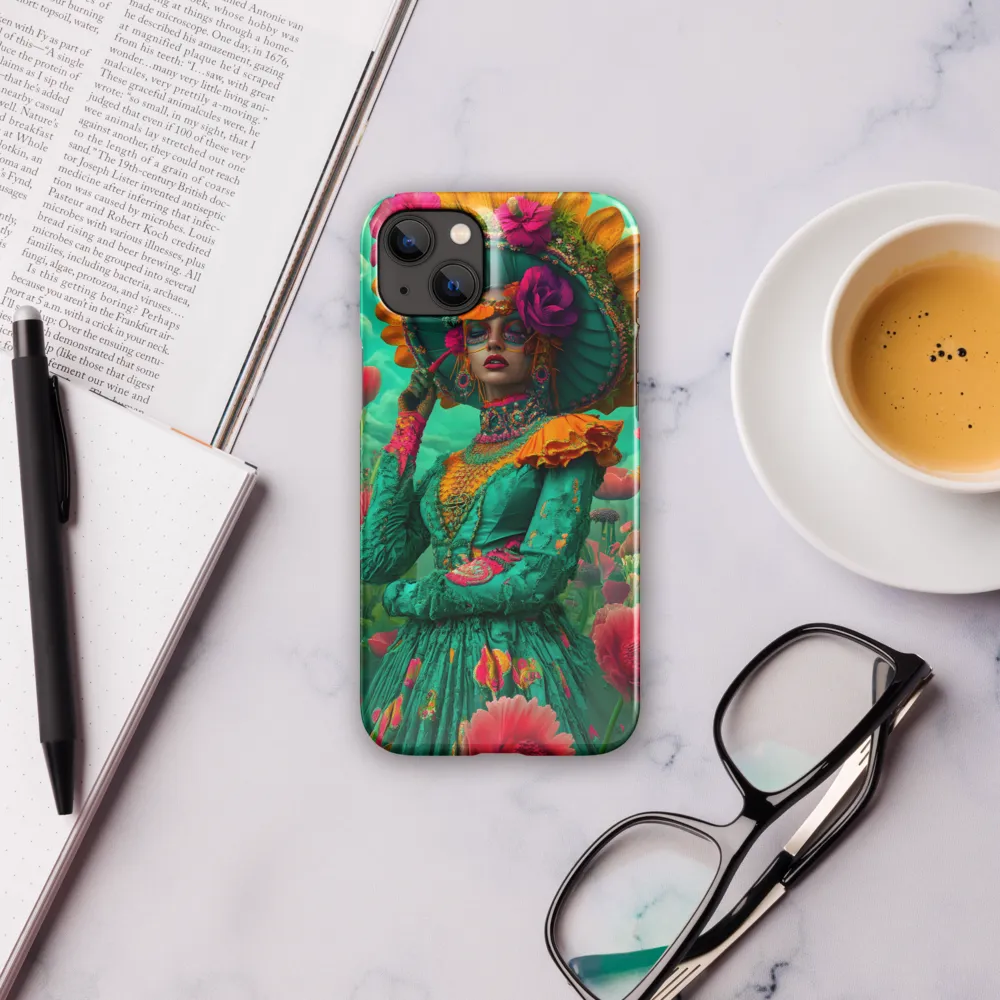 The Blooming Spectacle | Phone Case |  14 Plus | Snap Case | Glossy