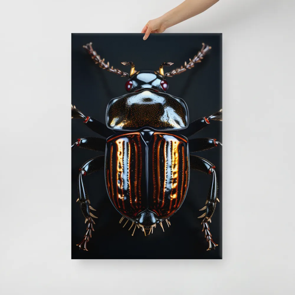 Luminous Insect Majesty | Canvas | 24″×36″