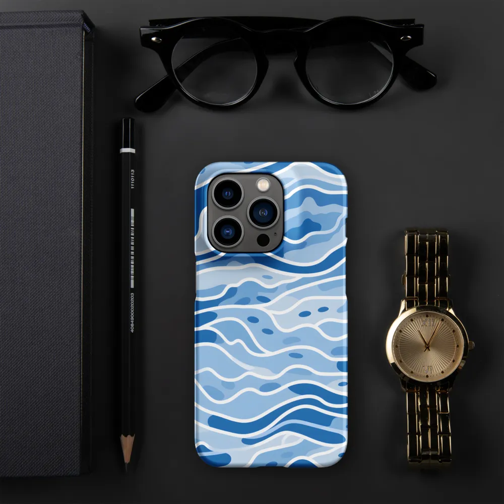 Fluid Harmony | Phone Case |  14 Pro | Snap Case | Matte