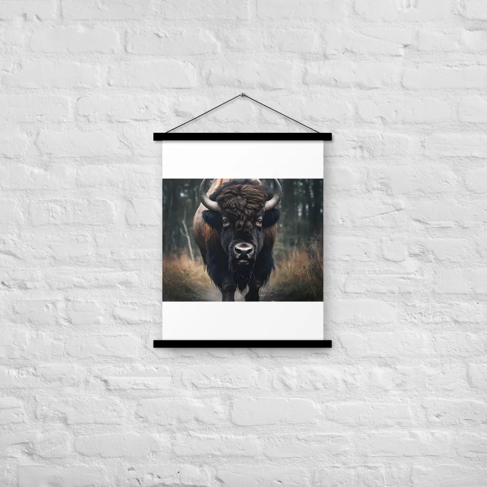 Majesty in the Wilderness | Poster With Black Wood Hanger | 18″×24″