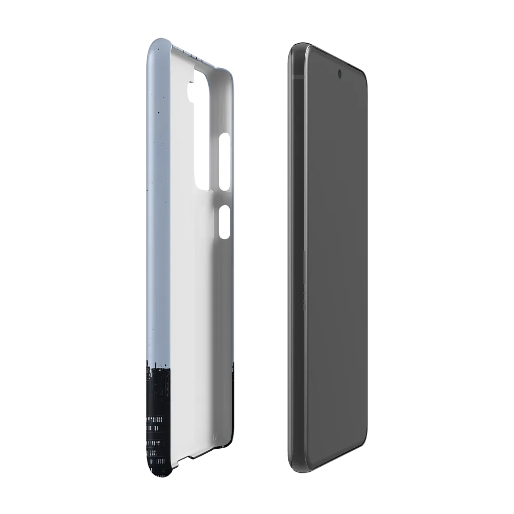 Elevated Serenity: A Minimalist Cityscape