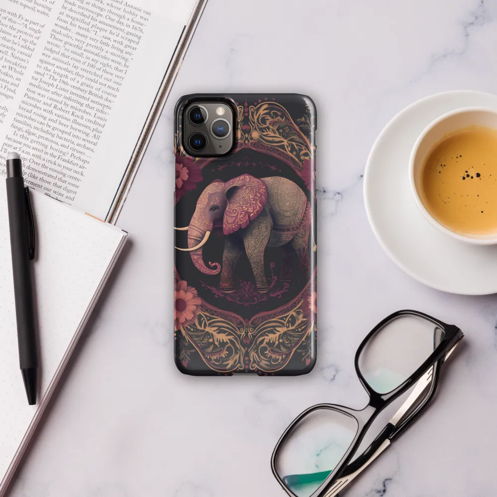 Regal Reverie: The Ornate Elephant | Phone Case |  11 Pro Max | Snap Case | Glossy