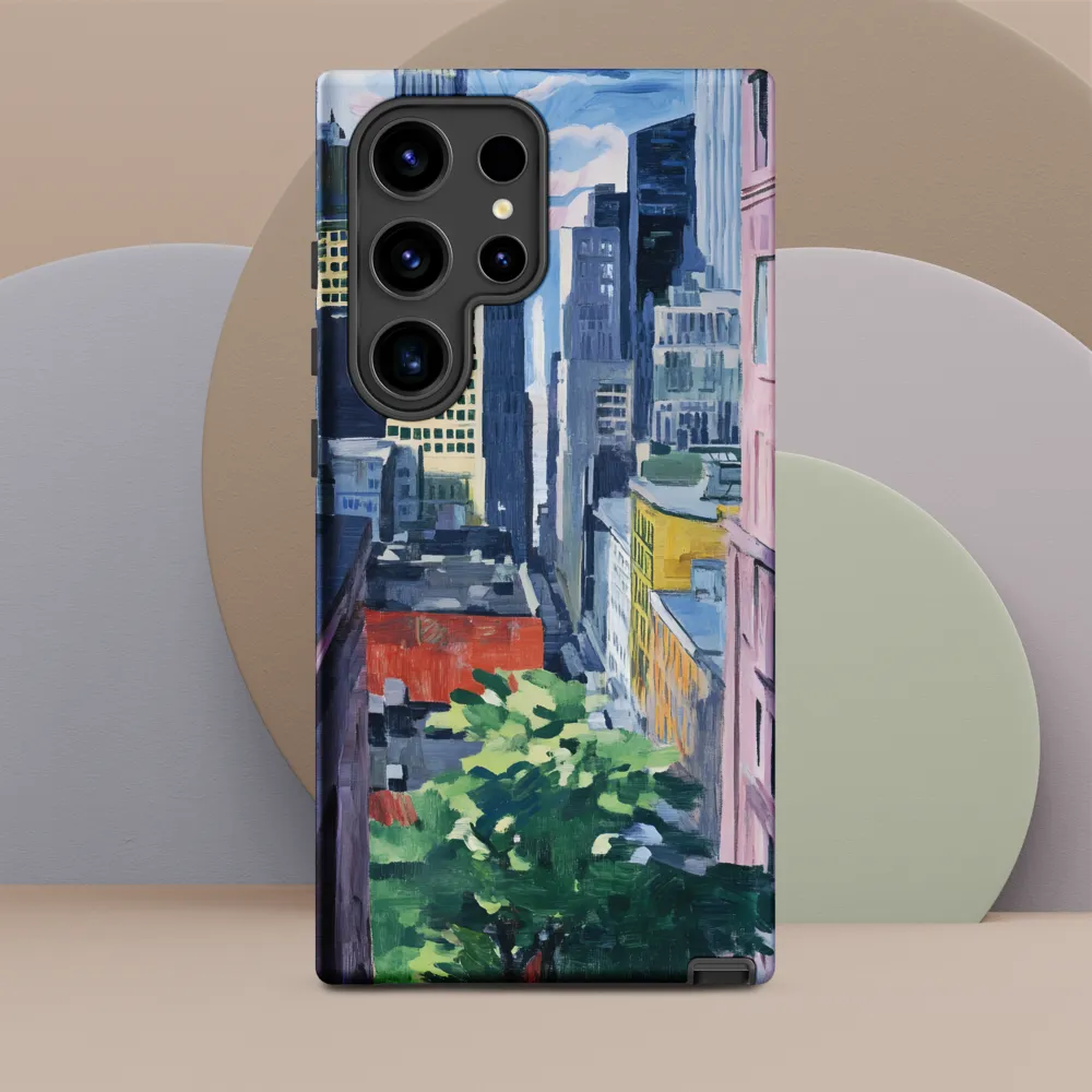 Urban Symphony: A Cityscape in Color