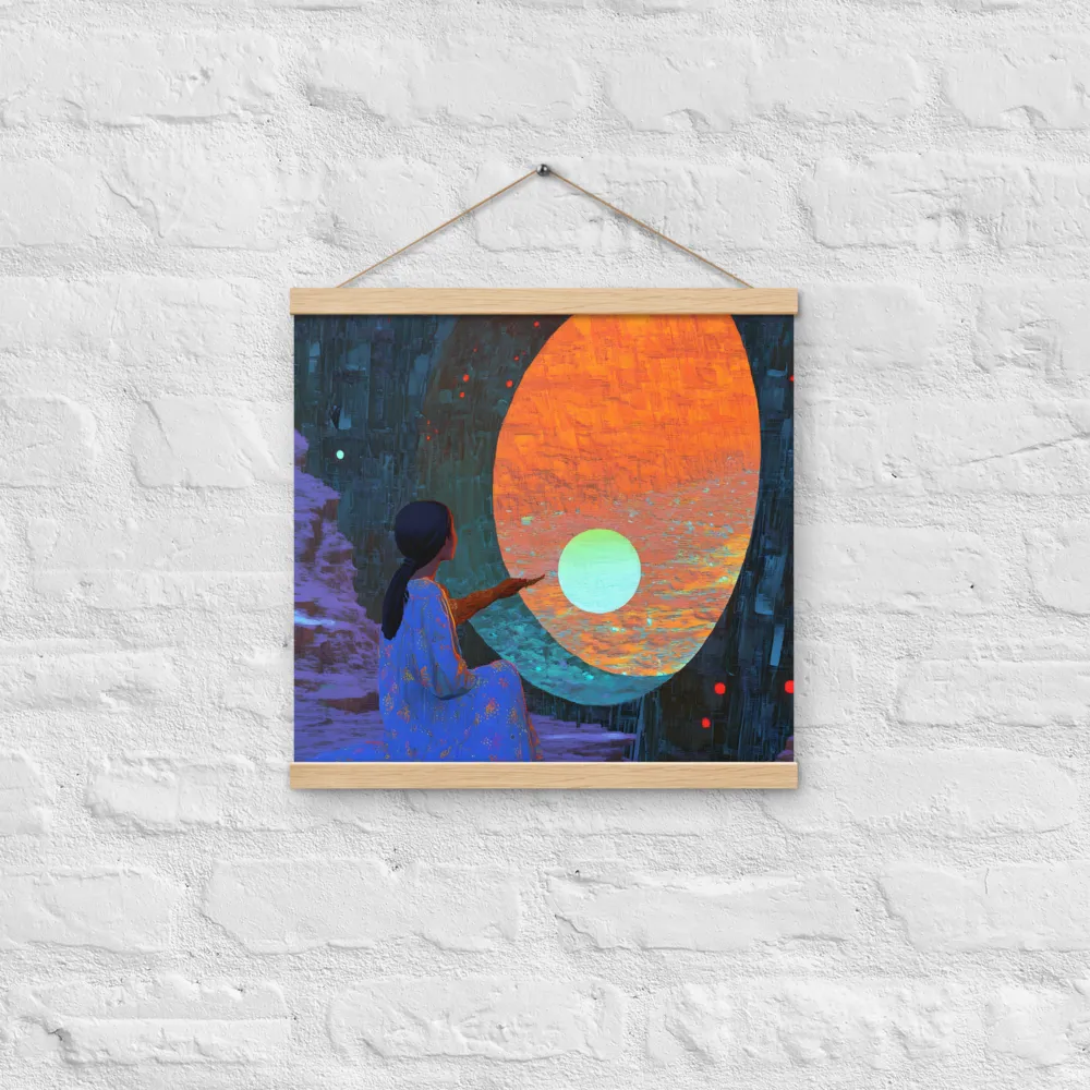 The Portal of Dreams | Poster With Oak Wood Hanger | 16″×16″