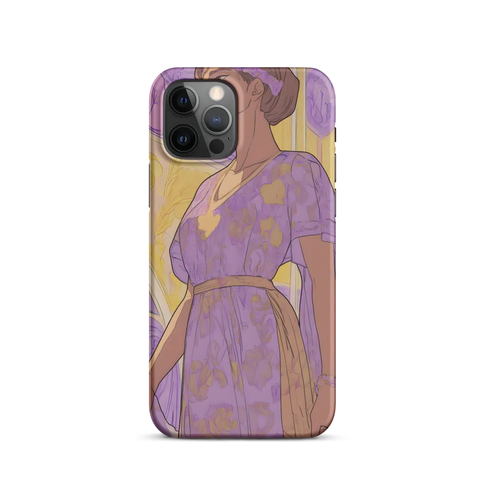 Elegance in Floral Harmony | Phone Case |  12 Pro | Snap Case | Matte