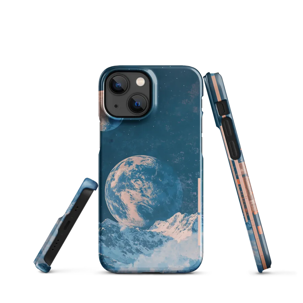 Cosmic Harmony: A Dance Among Celestial Bodies | Phone Case |  13 Mini | Snap Case | Glossy