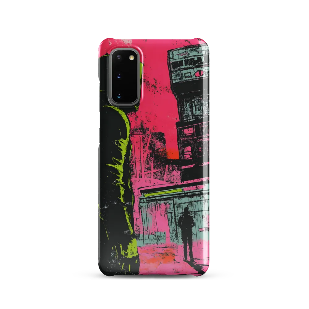 Urban Echoes of Mystery | Phone Case |  S20 | Snap Case | Glossy
