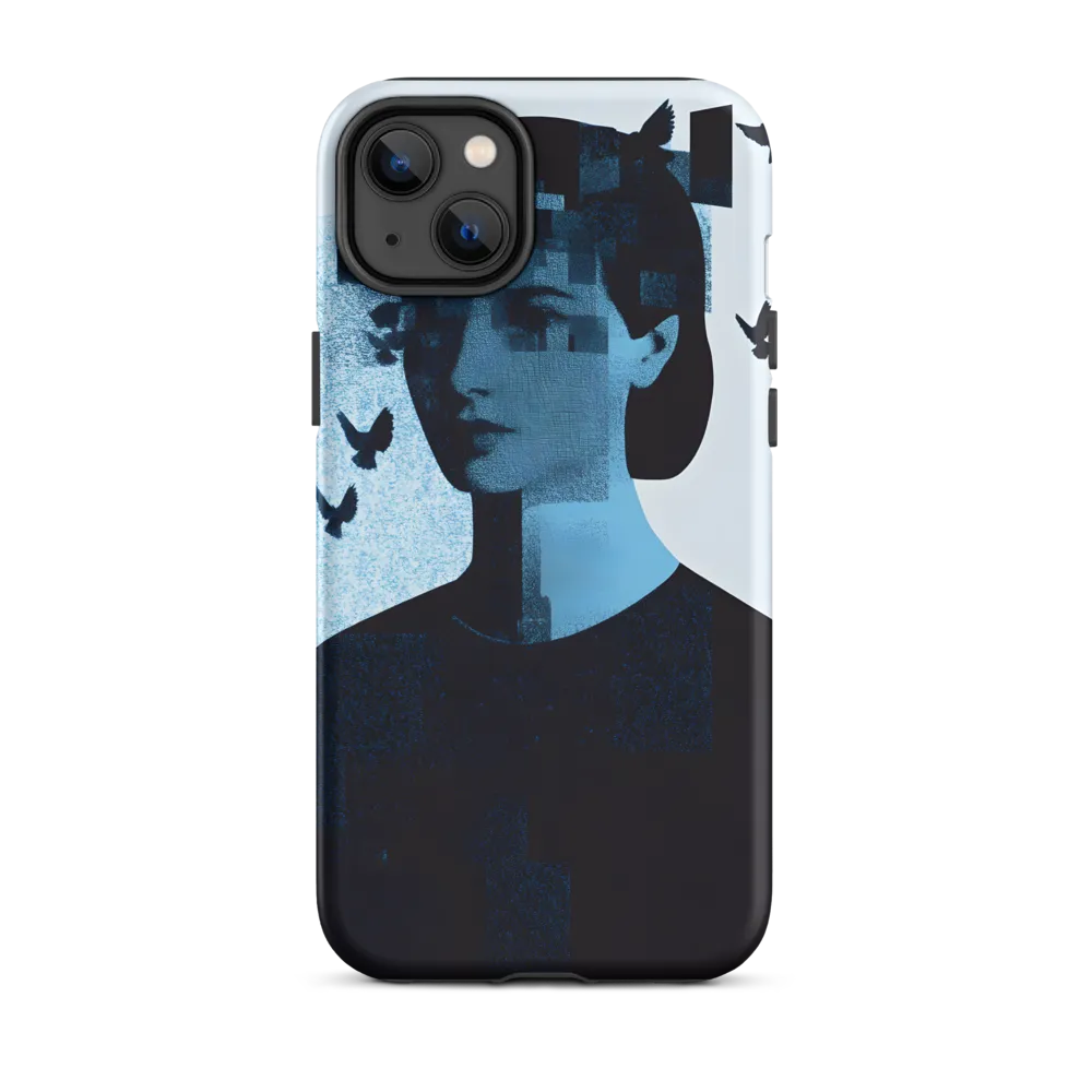 Fragmented Reflections | Phone Case |  14 Plus | Tough Case | Matte