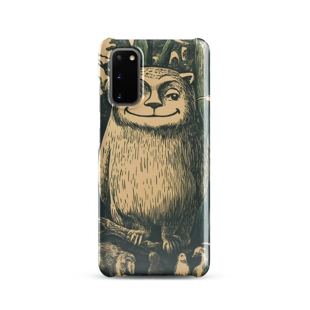 Forest Guardian: A Whimsical Encounter | Phone Case |  S20 | Snap Case | Glossy