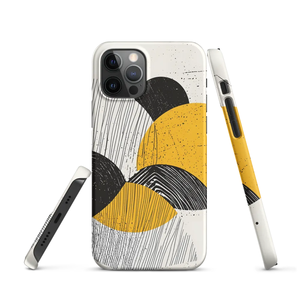 Dynamic Harmony in Black and Yellow