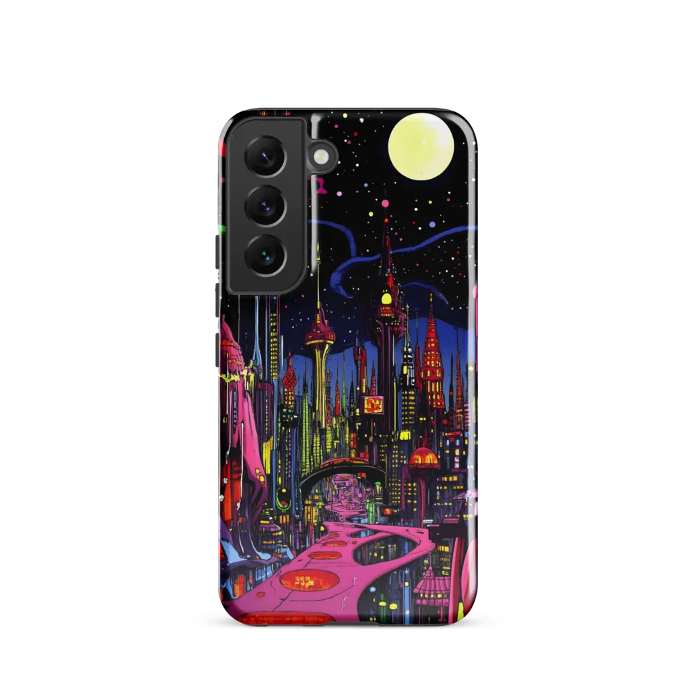 Neon Dreams of a Futuristic City