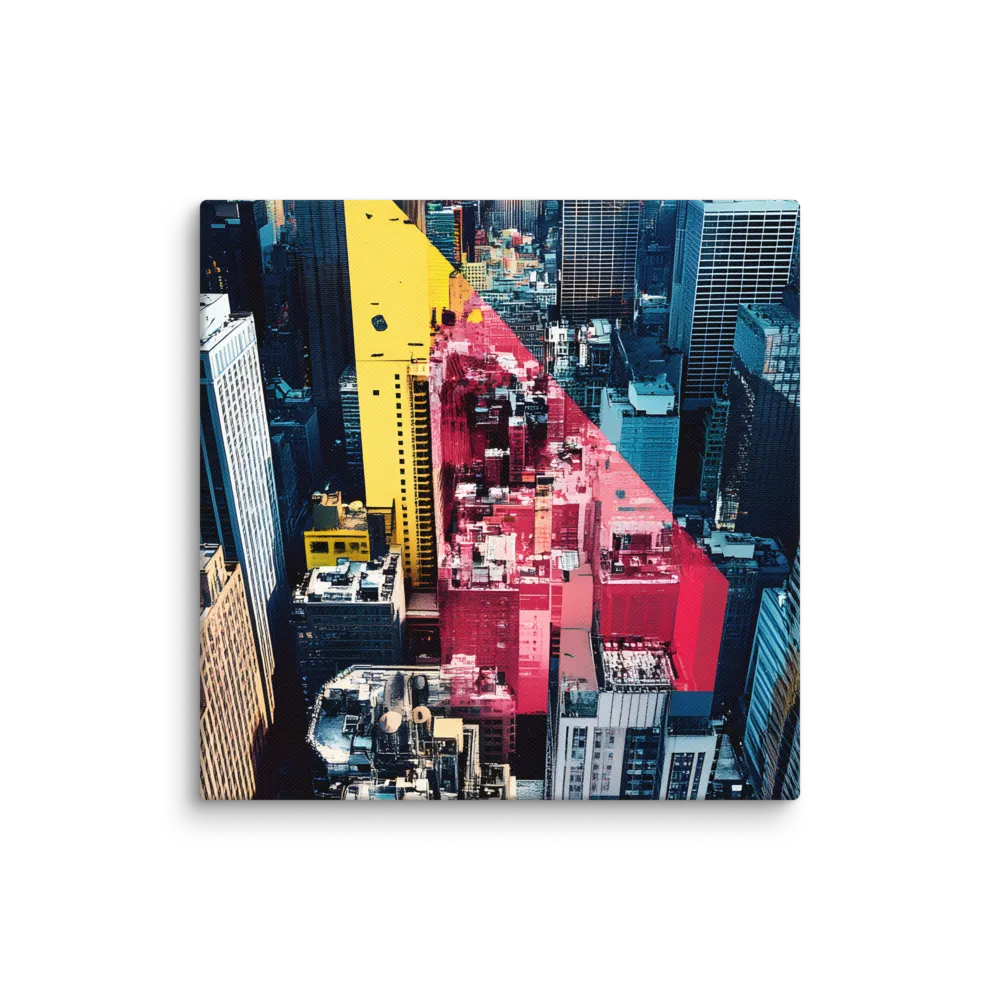 Dynamic Urban Symphony | Canvas | 10″×10″