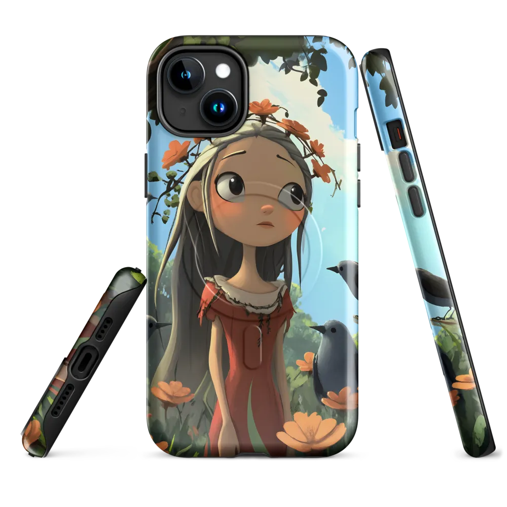 Whispers of Nature | Phone Case |  15 Plus | MagSafe® Tough Case | Glossy